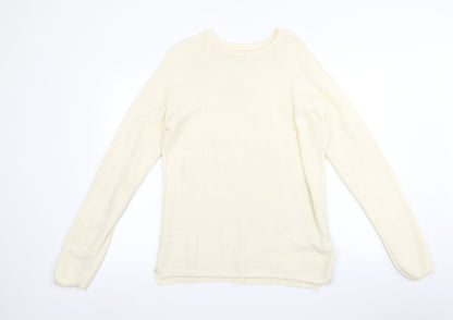 River Island Mens Ivory   Pullover Jumper Size M