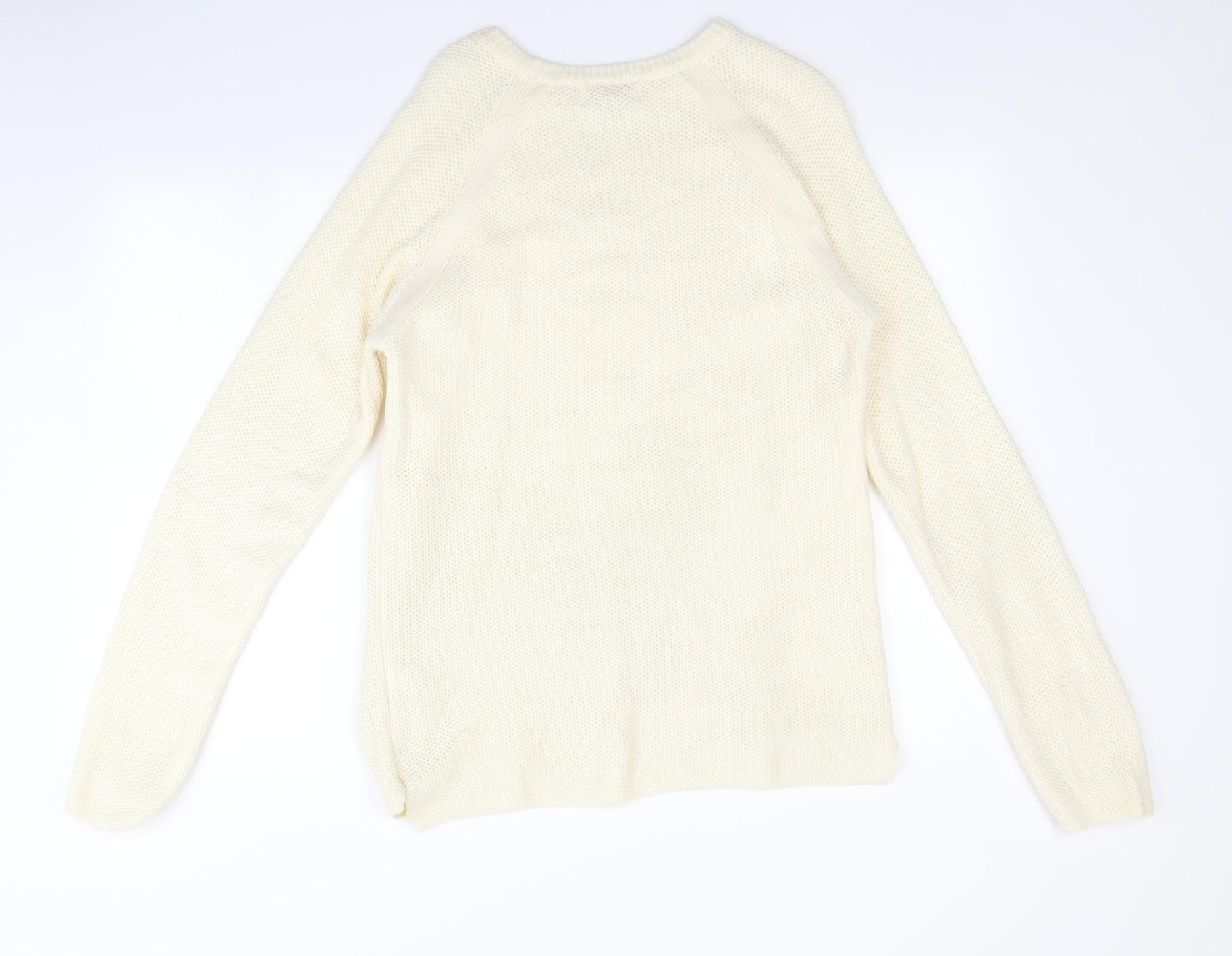 River Island Mens Ivory   Pullover Jumper Size M