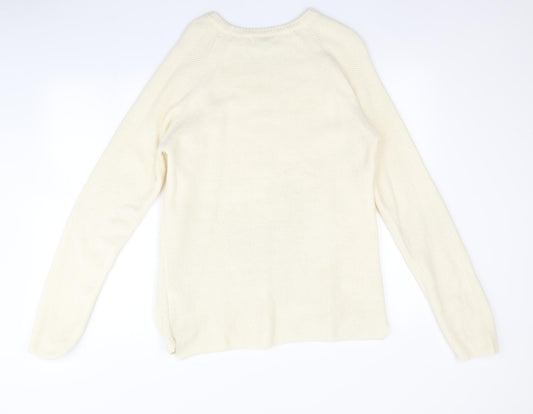 River Island Mens Ivory   Pullover Jumper Size M