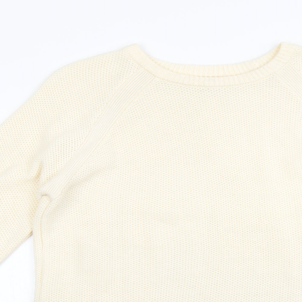 River Island Mens Ivory   Pullover Jumper Size M