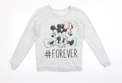 George Womens Gold   Pullover Jumper Size 8  - Mickey mouse