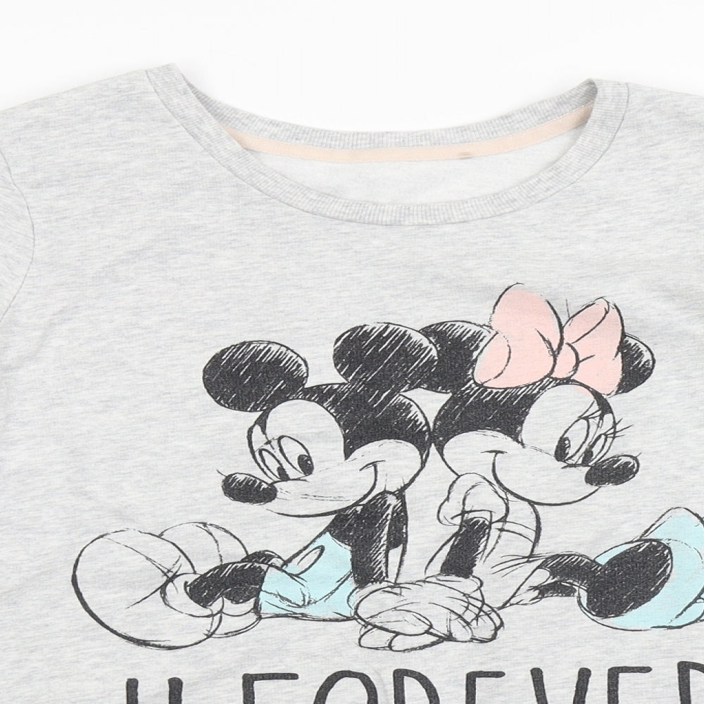 George Womens Gold   Pullover Jumper Size 8  - Mickey mouse