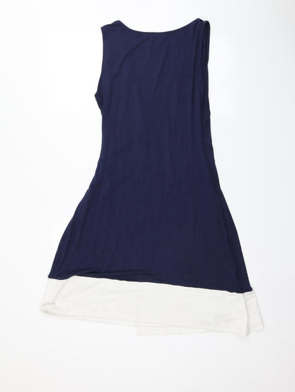 Patty Boutix Womens Blue   Fit & Flare  Size L