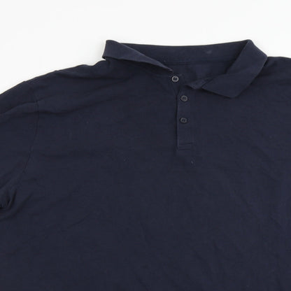 Preworn Mens Blue    Polo Size 2XL