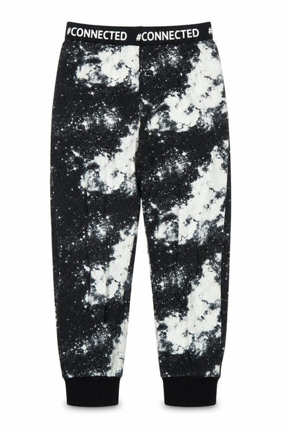 NEXT Girls Multicoloured Geometric  Sweatpants Trousers Size 9 Months