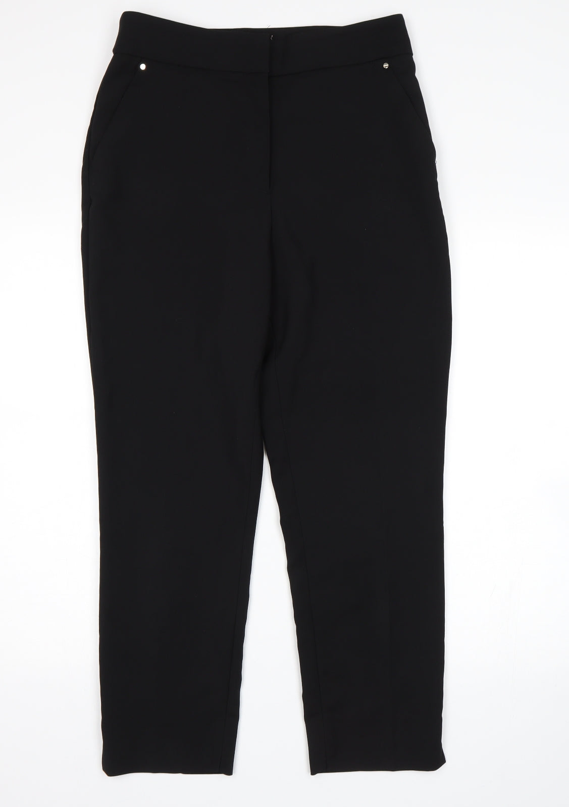 Womens UK Size 32 in Preworn Regular Fit  Black Trousers
