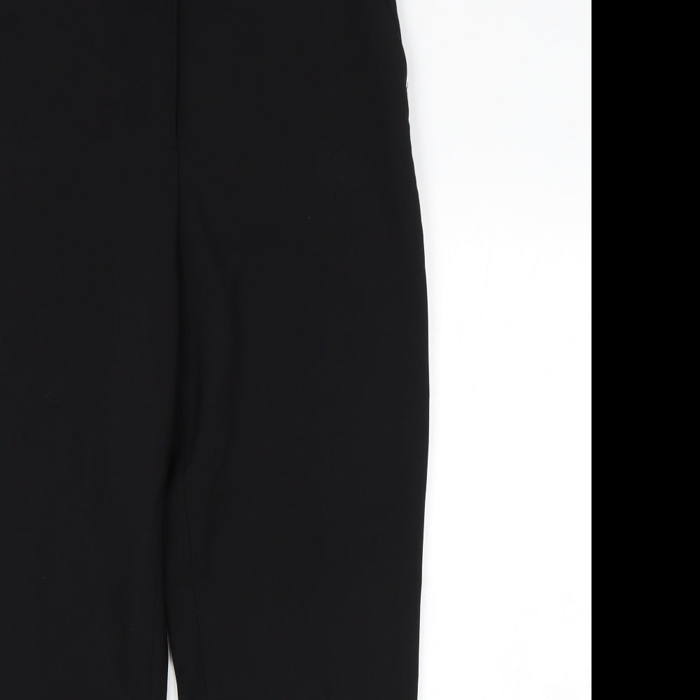 Womens UK Size 32 in Preworn Regular Fit  Black Trousers