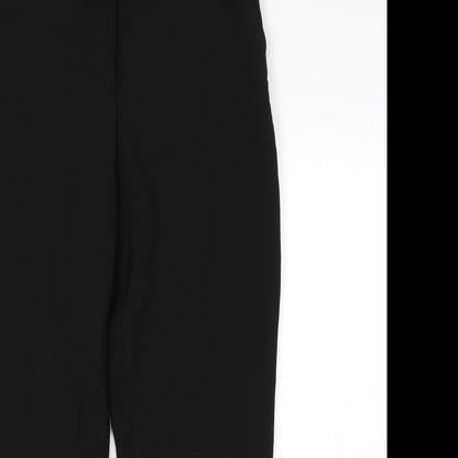 Womens UK Size 32 in Preworn Regular Fit  Black Trousers