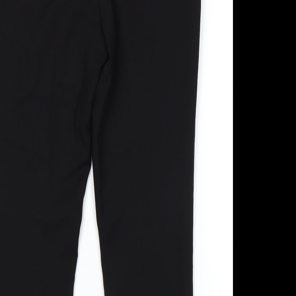 Womens UK Size 32 in Preworn Regular Fit  Black Trousers