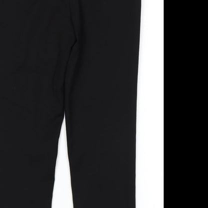 Womens UK Size 32 in Preworn Regular Fit  Black Trousers
