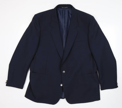 Sharp Freeman Mens Blue   Jacket Suit Jacket