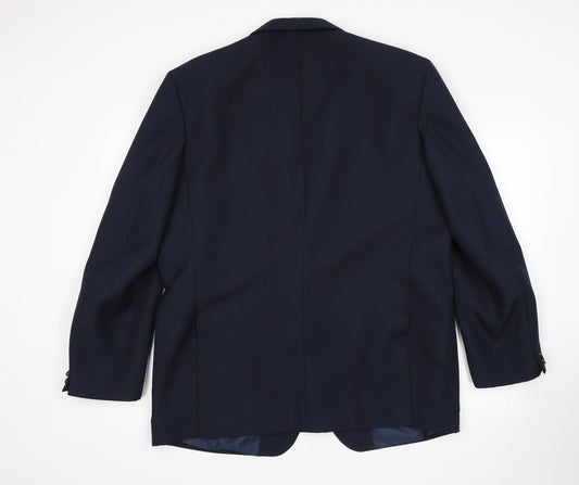 Sharp Freeman Mens Blue   Jacket Suit Jacket
