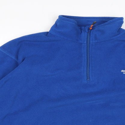 Mens UK Size M Regatta Blue Pullover Sweatshirt