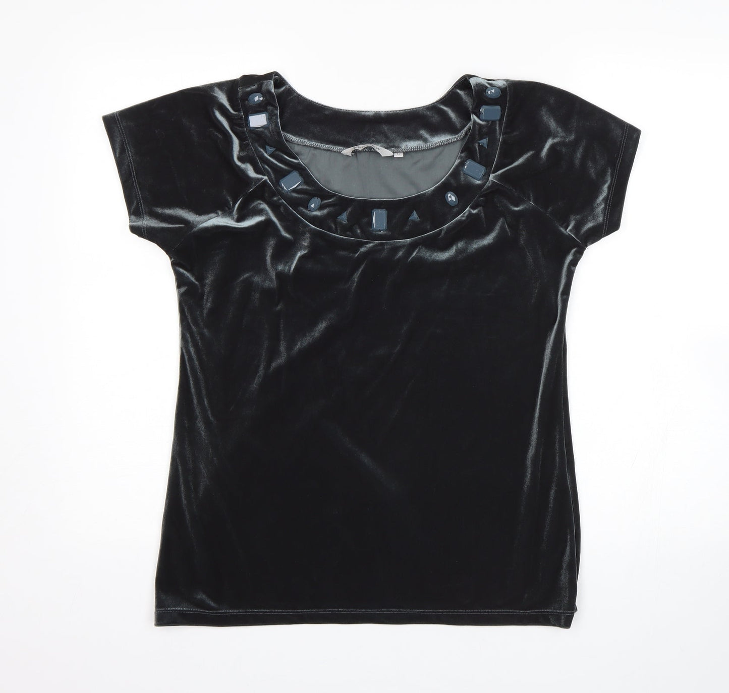 Preview Womens Green   Basic T-Shirt Size 12