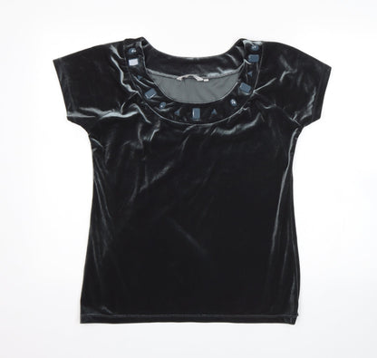 Preview Womens Green   Basic T-Shirt Size 12