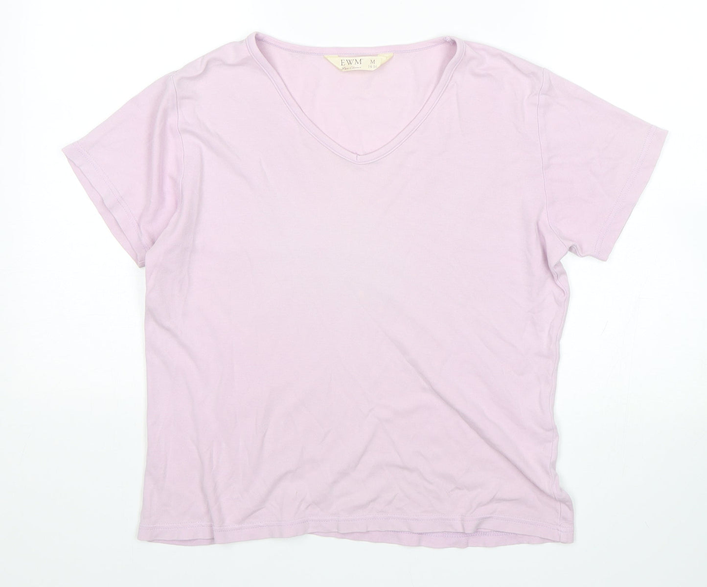 EWM Womens Pink   Basic T-Shirt Size M