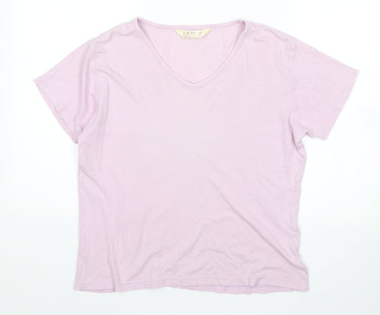 EWM Womens Pink   Basic T-Shirt Size M