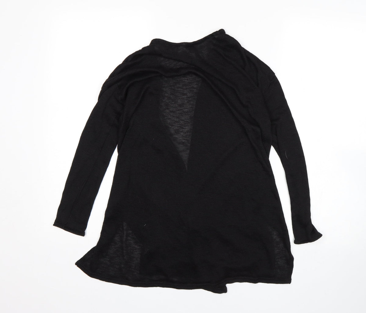 Womens UK Size XS H&M Black Wrap Jumper