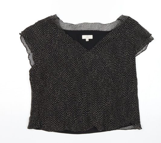 CC Womens Multicoloured Polka Dot  Basic Blouse Size 14