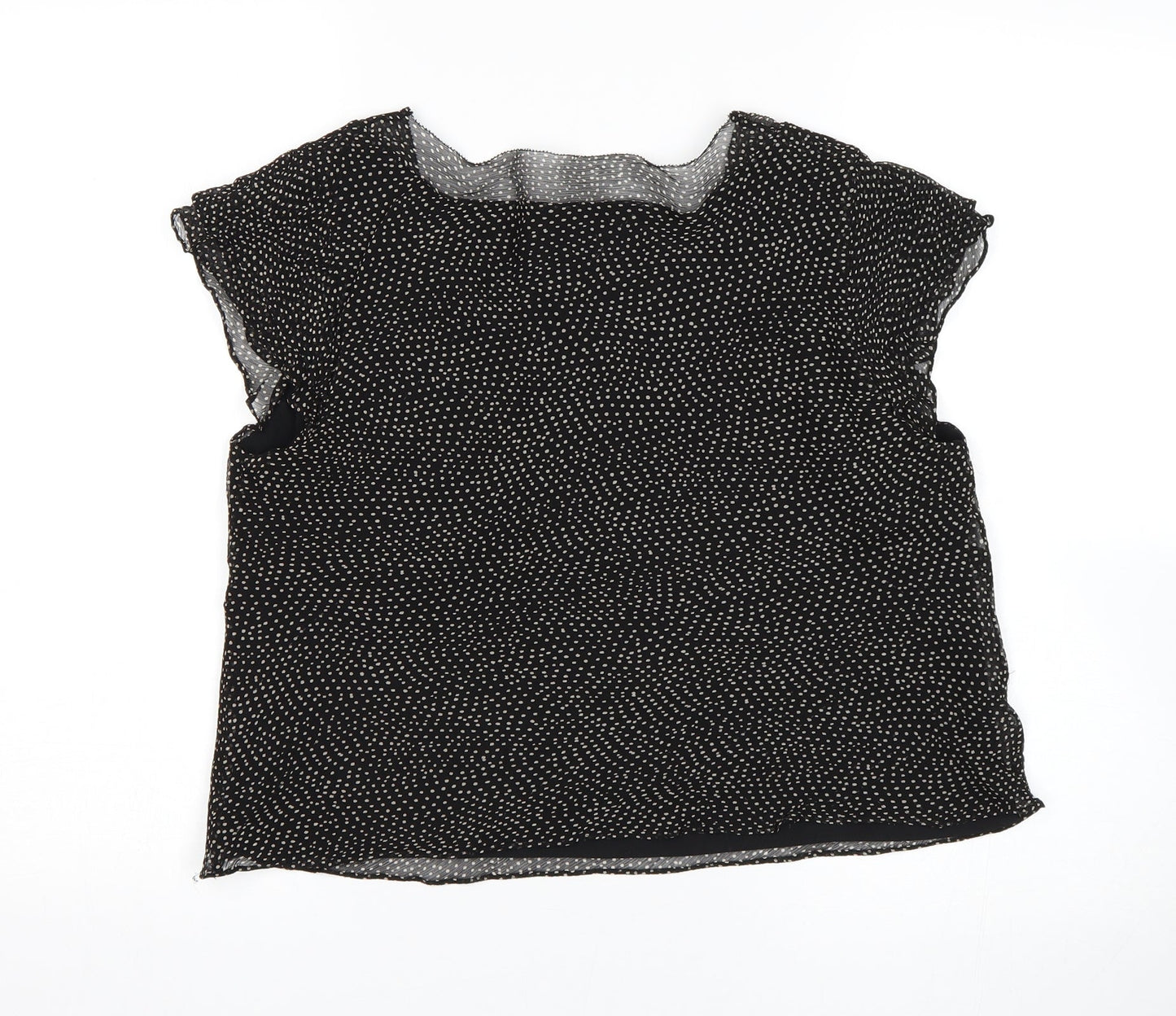 CC Womens Multicoloured Polka Dot  Basic Blouse Size 14