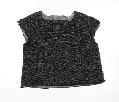 CC Womens Multicoloured Polka Dot  Basic Blouse Size 14