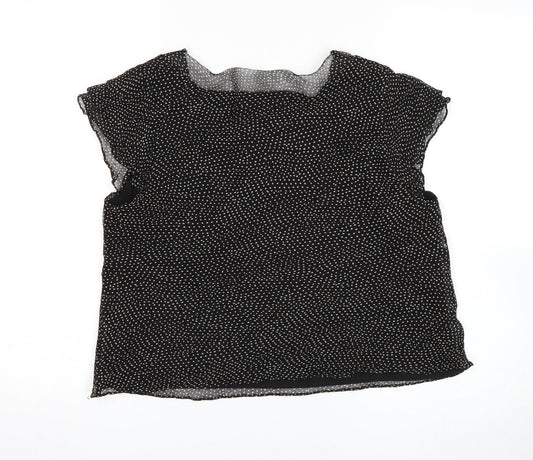CC Womens Multicoloured Polka Dot  Basic Blouse Size 14