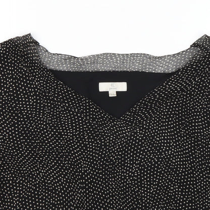 CC Womens Multicoloured Polka Dot  Basic Blouse Size 14