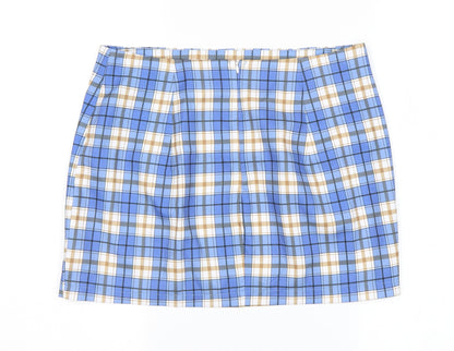 Womens UK Size L Preworn Mini  Skirt