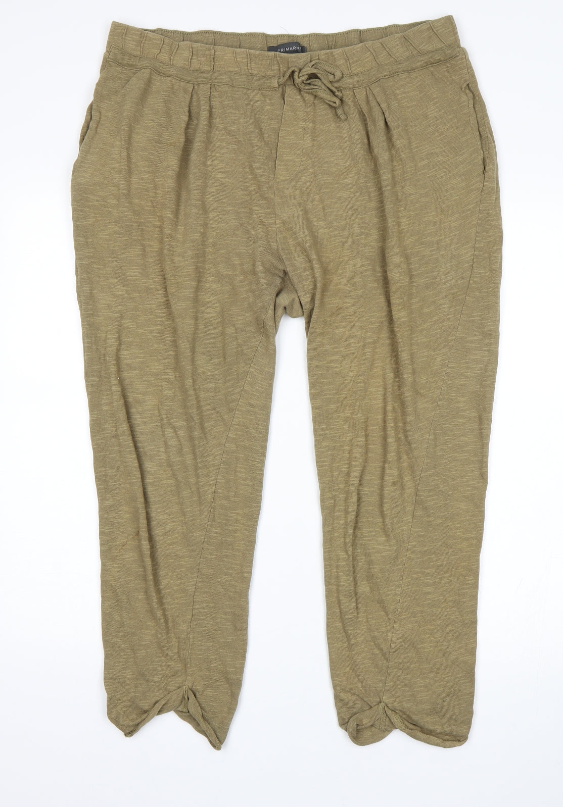 Primark Womens Green   Sweatpants Trousers Size L L24 in