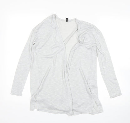 Womens UK Size XS H&M Grey Cardigan Jumper