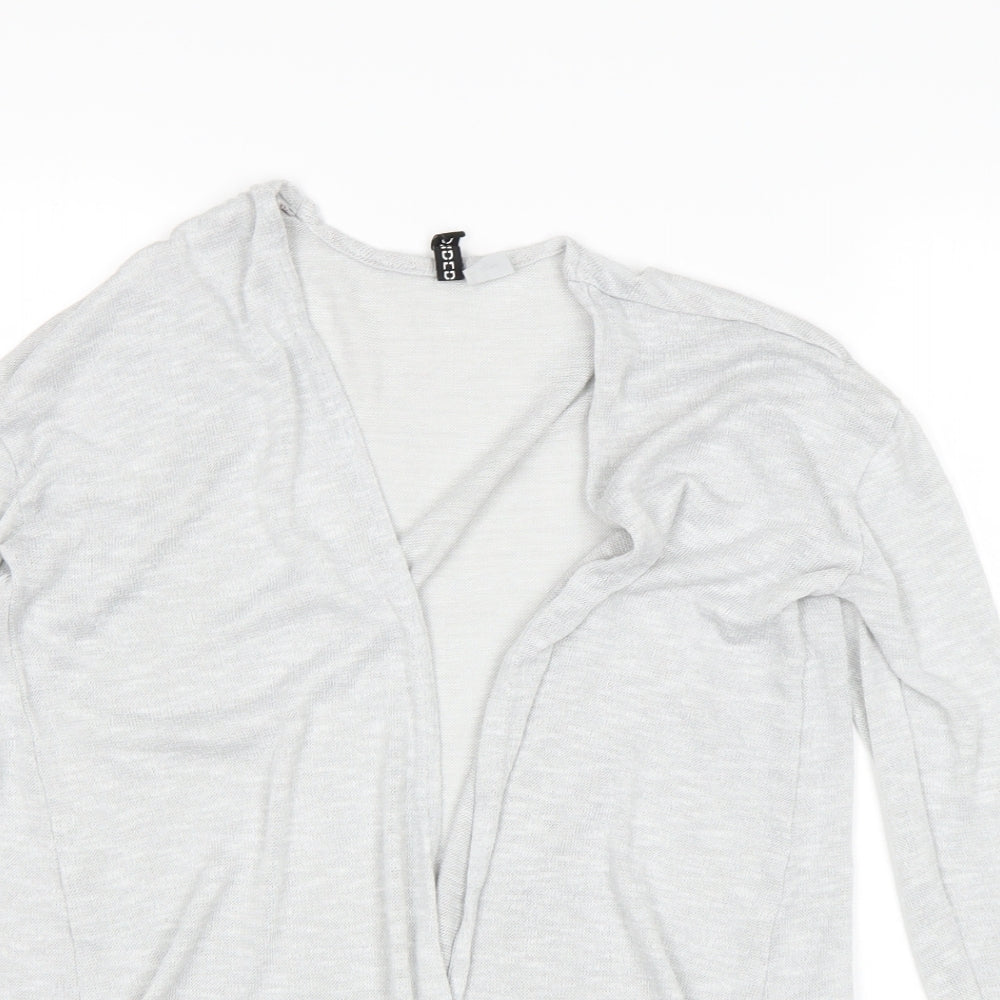 Womens UK Size XS H&M Grey Cardigan Jumper