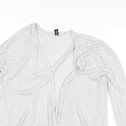 Womens UK Size XS H&M Grey Cardigan Jumper