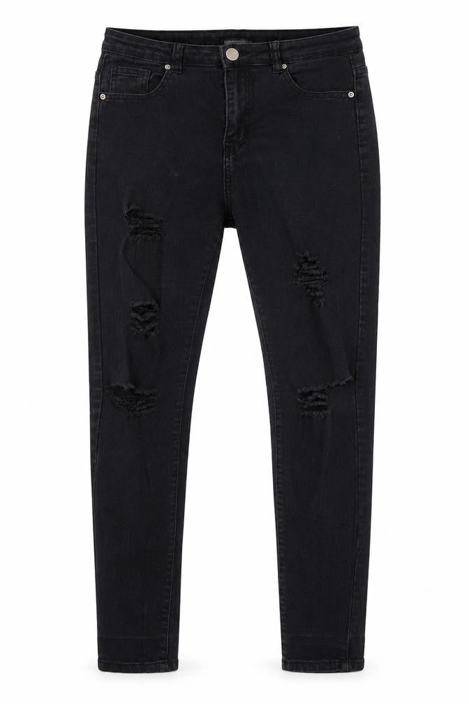 Boohoo Womens Blue   Skinny Jeans Size 10 L28 in