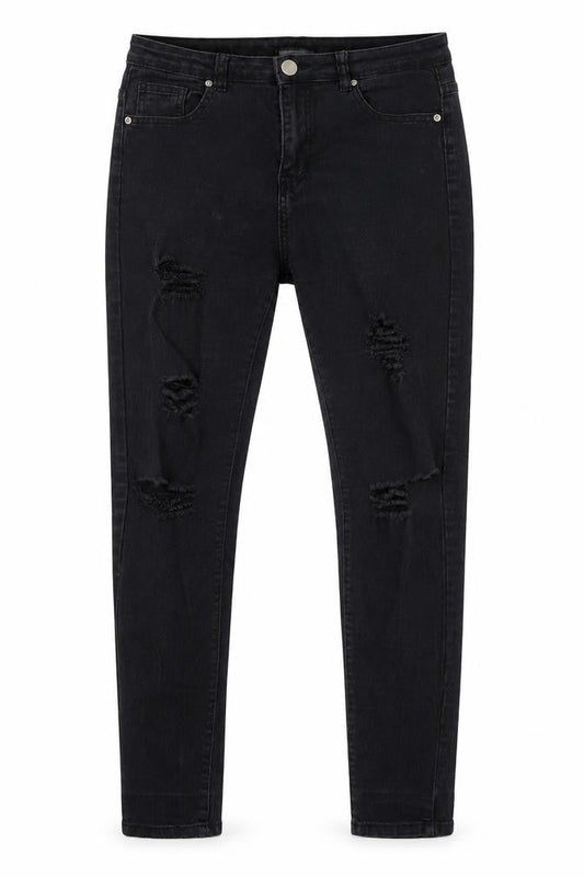 Boohoo Womens Blue   Skinny Jeans Size 10 L28 in