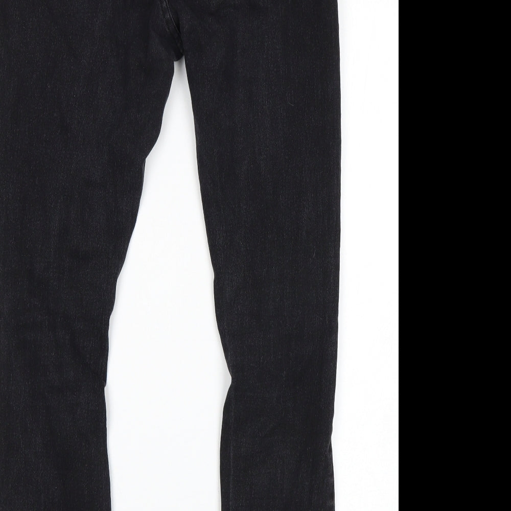 Boohoo Womens Blue   Skinny Jeans Size 10 L28 in