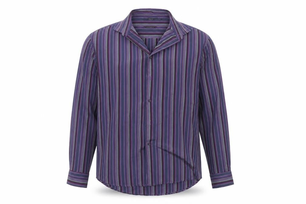 Mens UK Size L NEXT Blue  Button-Up Long Sleeve Casual Shirt