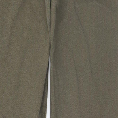 Denim & Co. Womens Brown   Straight Jeans Size 8 L26 in