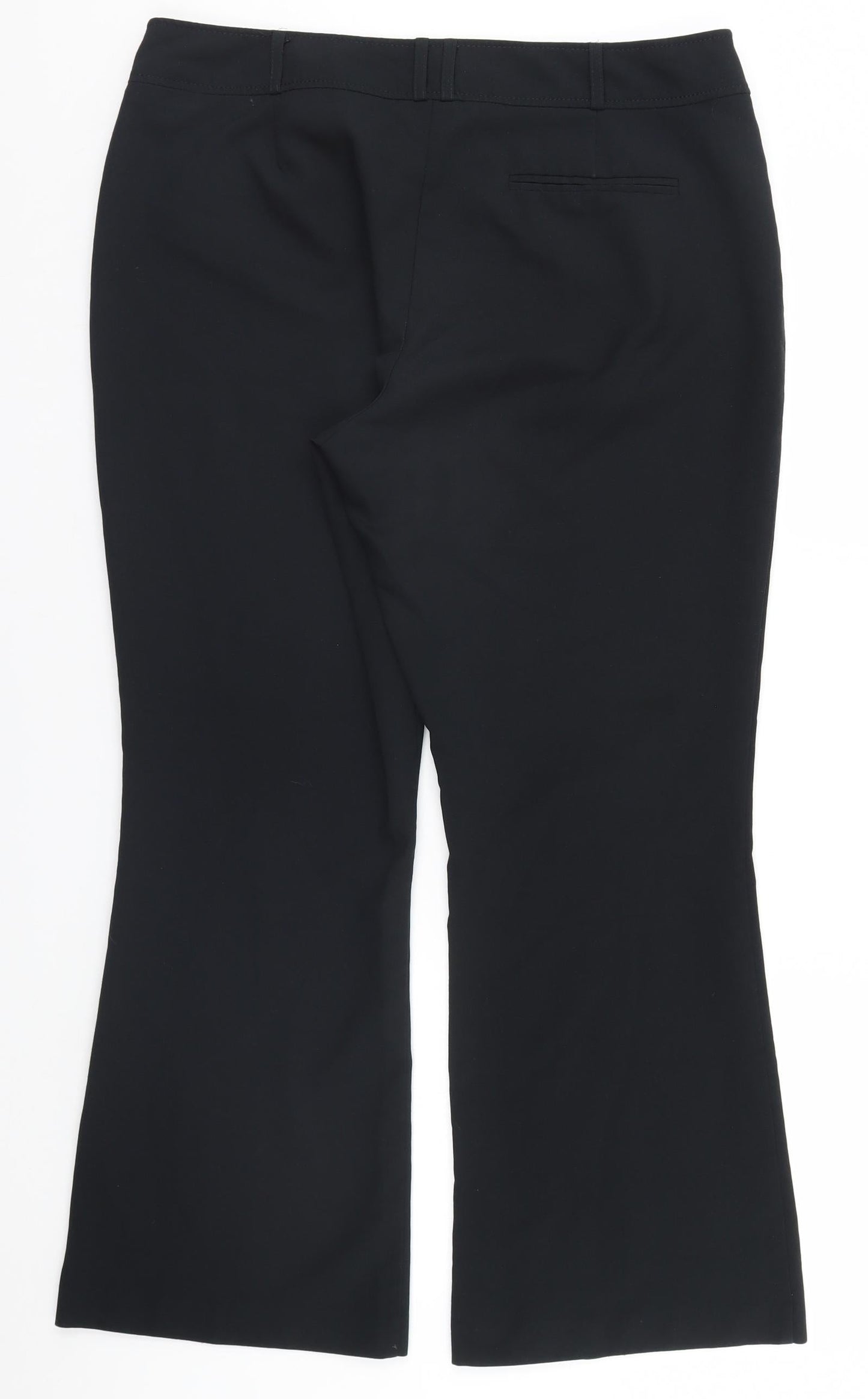 Womens UK Size 16 Dorothy Perkins Regular Fit  Black Trousers