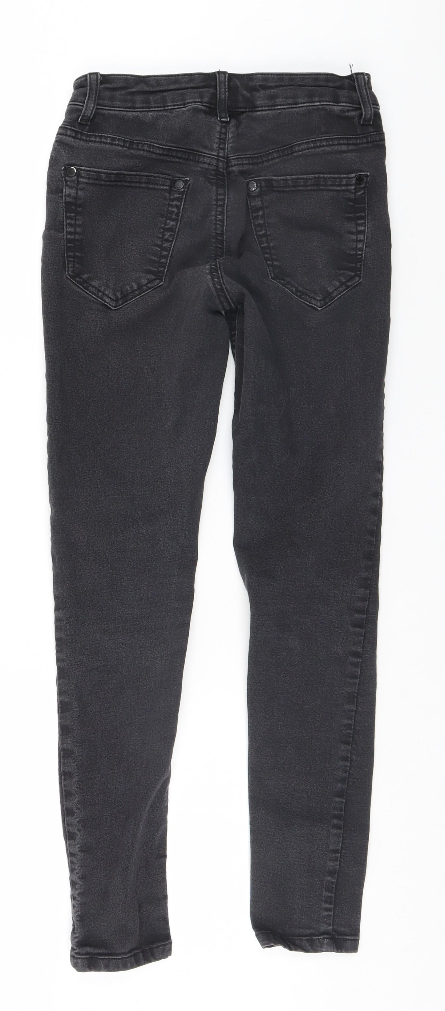 Miss Selfridge Womens Black   Skinny Jeans Size 8 L25 in