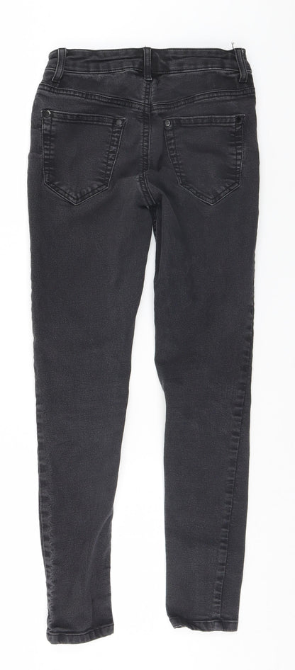 Miss Selfridge Womens Black   Skinny Jeans Size 8 L25 in