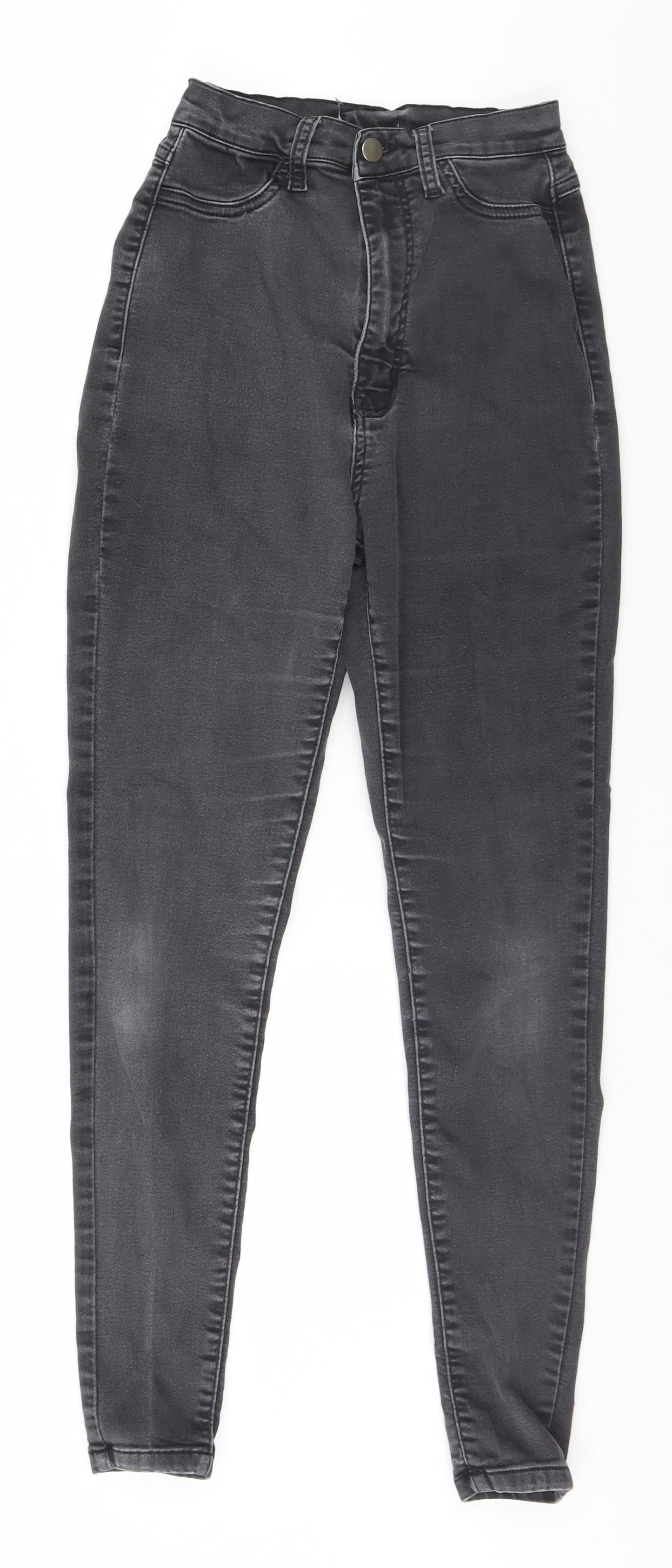 Womens UK Size  Preworn  Skinny Grey Jeans