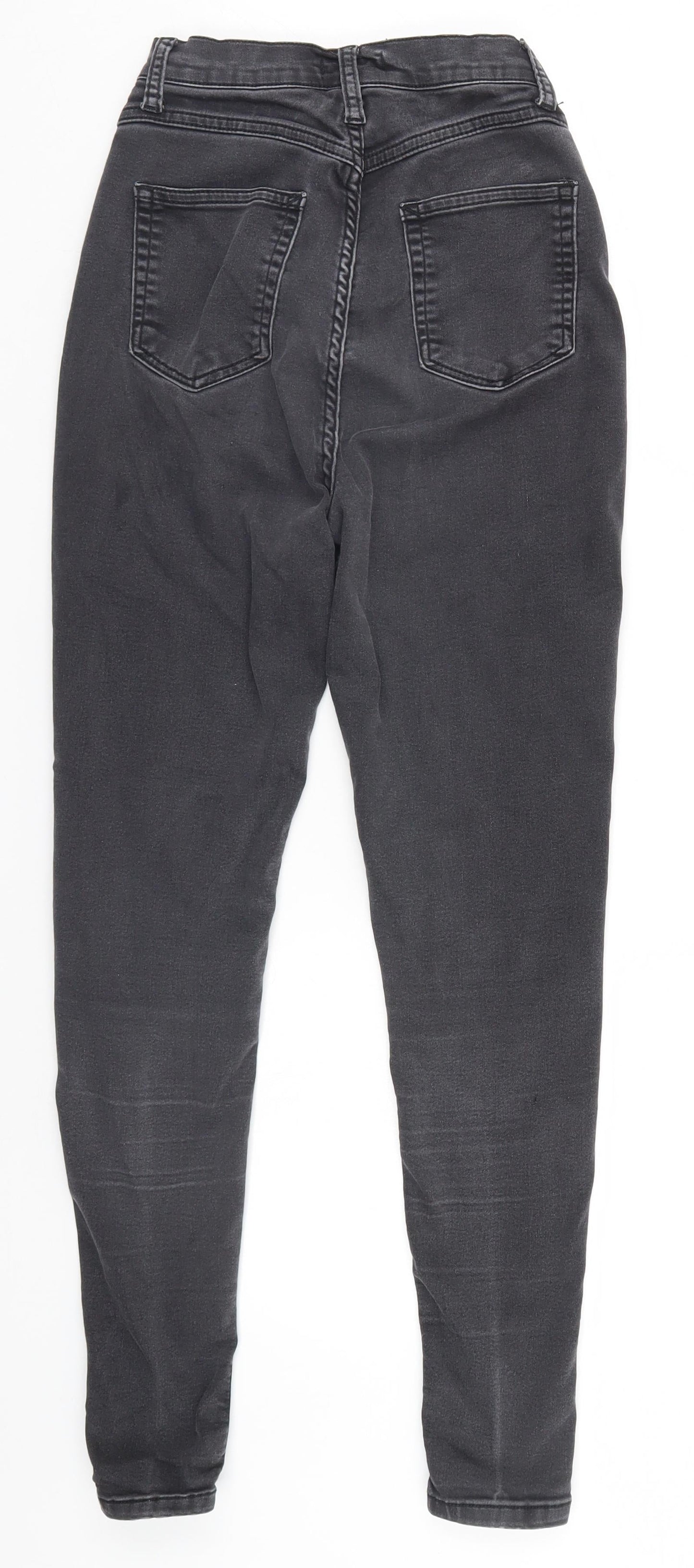 Womens UK Size  Preworn  Skinny Grey Jeans