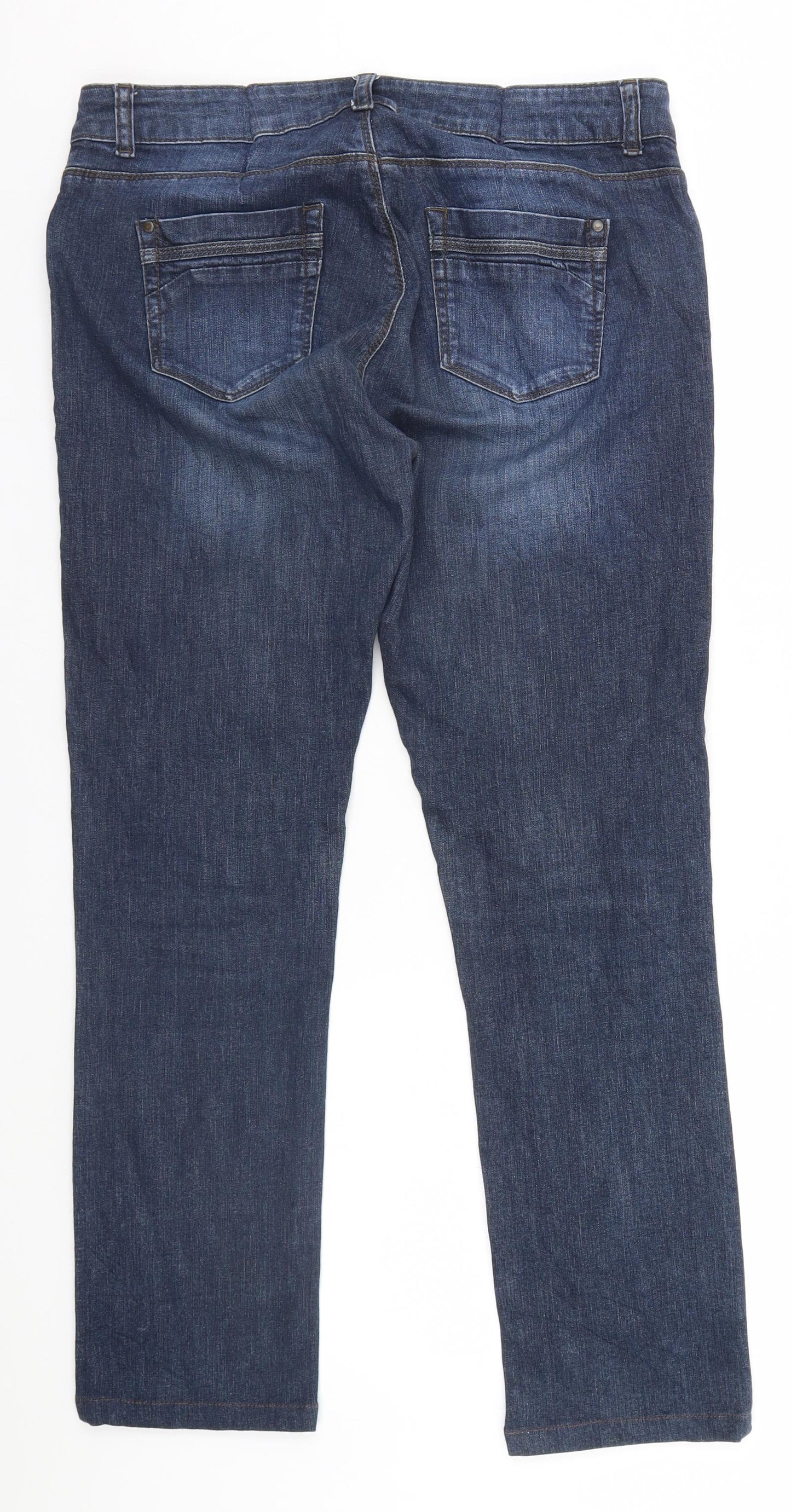 Womens UK Size  Camaïeu  Skinny Blue Jeans