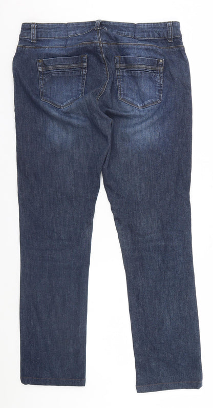 Womens UK Size  Camaïeu  Skinny Blue Jeans