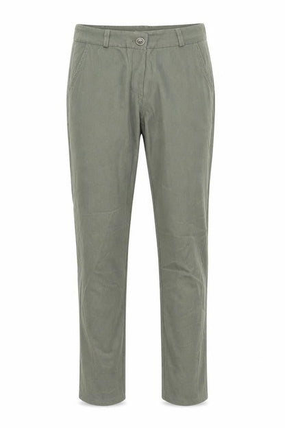 Womens UK Size S Preworn Regular Fit  Beige Trousers