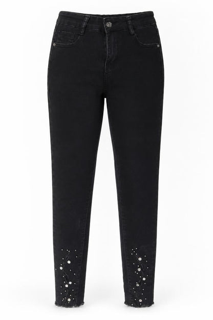 Womens Black   Straight Jeans Size 10 L26 in