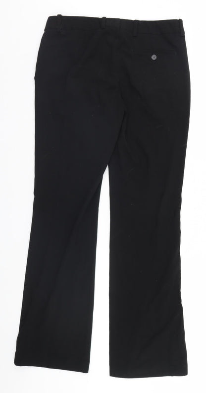 Womens UK Size 10 H&M Regular Fit  Black Trousers