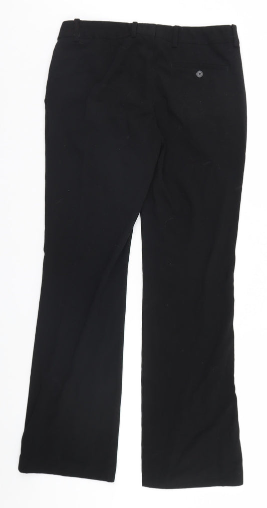 Womens UK Size 10 H&M Regular Fit  Black Trousers