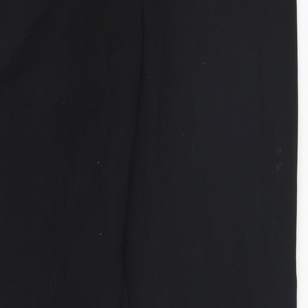 Womens UK Size 10 H&M Regular Fit  Black Trousers
