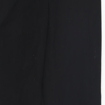 Womens UK Size 10 H&M Regular Fit  Black Trousers
